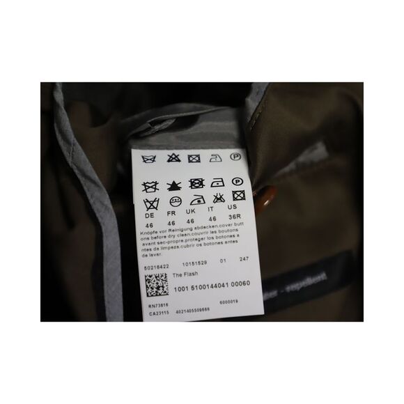 Boss Trench Coat in Tan Cotton - Picture 5 of 5